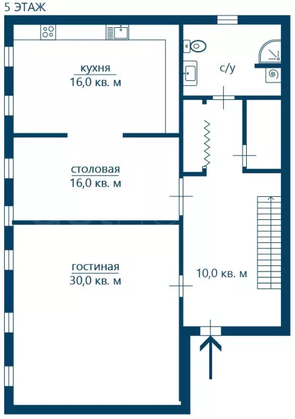 Продажа квартиры площадью 174 м² 5 этаж в Чистопрудный бульвар 11с4 по адресу Басманный, Чистопрудный бул. 11